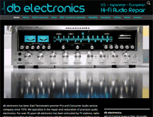 Tablet Screenshot of dbelectronics.com